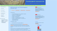Desktop Screenshot of feuchtigkeit-messen.de